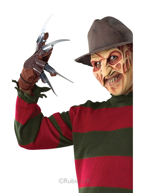 Brauner Halloween Handschuh Freddy Krueger