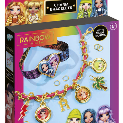 Regenbogen High Armbänder Set