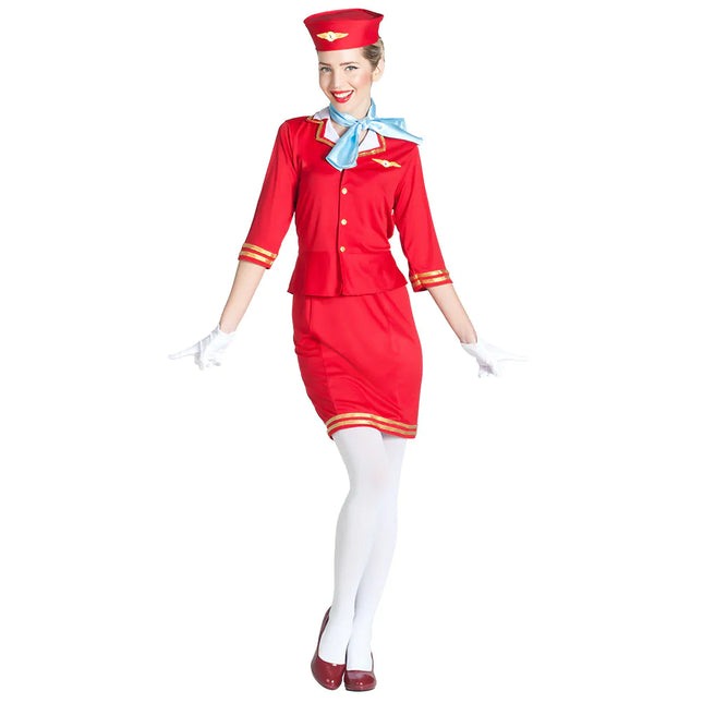 Stewardess Kostüm Damen