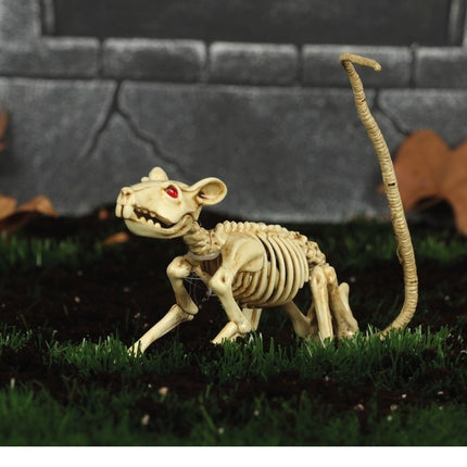 Halloween Ratte Skelett 20cm