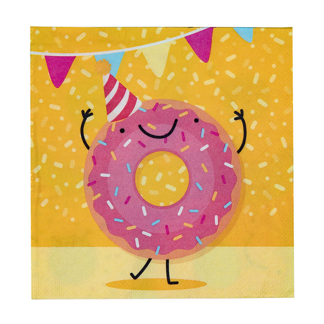 Servietten Donut Papier 33cm