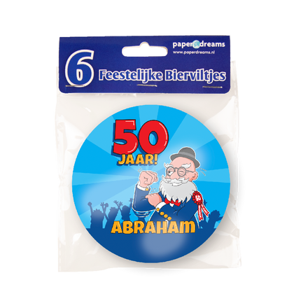 Bierdeckel Abraham 6 Stk.