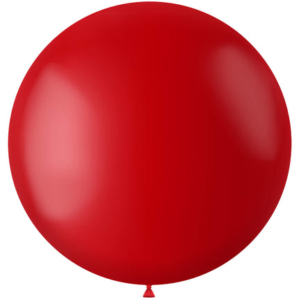 Roter Ballon Rubinrot 78cm