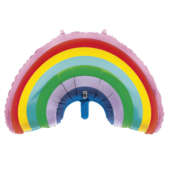 Helium Ballon Regenbogen 91cm leer