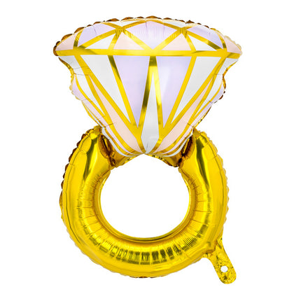 Helium Ballon Ring Leer 95cm