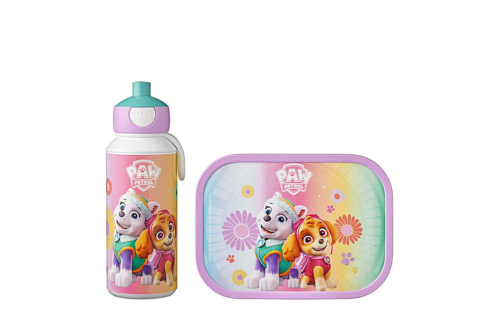 Lunch-Set Campus Trinkflasche+Lunchbox Paw Patrol Girls