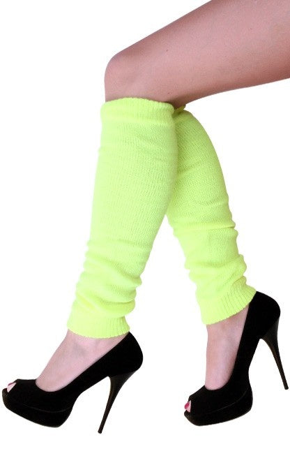 Legwarmers Fluoreszierend Gelb