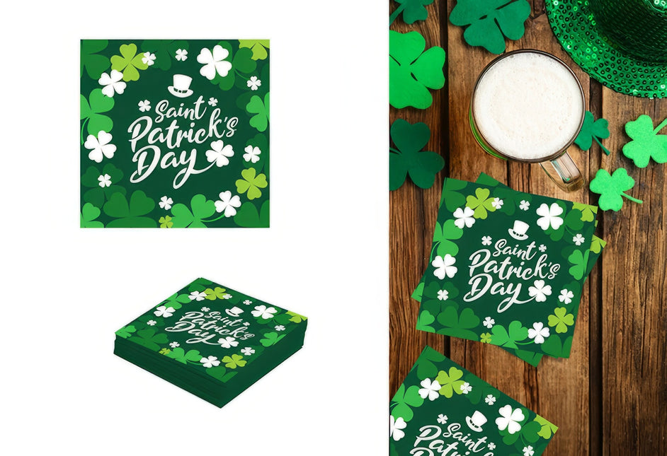 St. St. Patrick's Day Servietten 33cm 20Stück