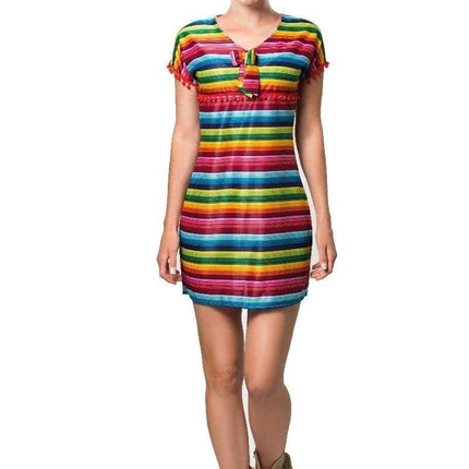 Mexikanisches Kleid S