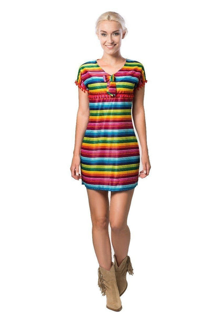 Mexikanisches Kleid S