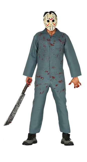 Psycho Halloween Kostüm Herren Jumpsuit