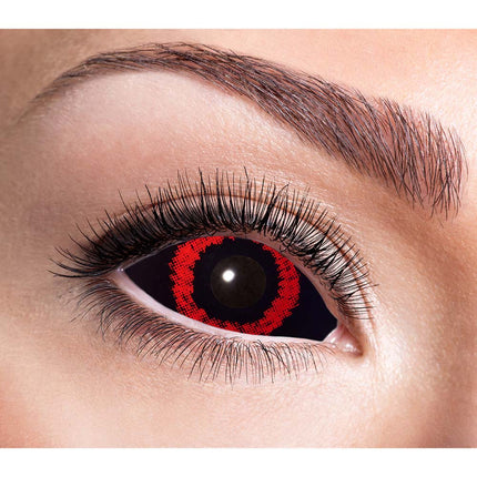 Halloween 6-Moon Lenses Sclera She-Devil