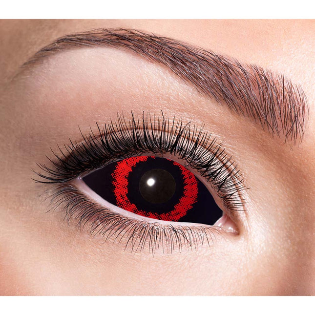 Halloween 6-Moon Lenses Sclera She-Devil