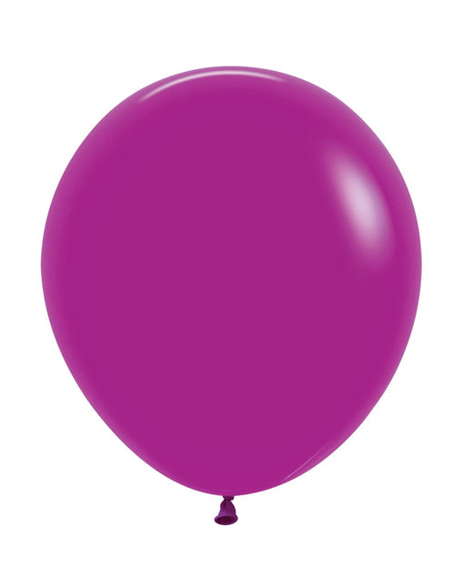 Ballons Lila Orchidee 45cm 25Stk