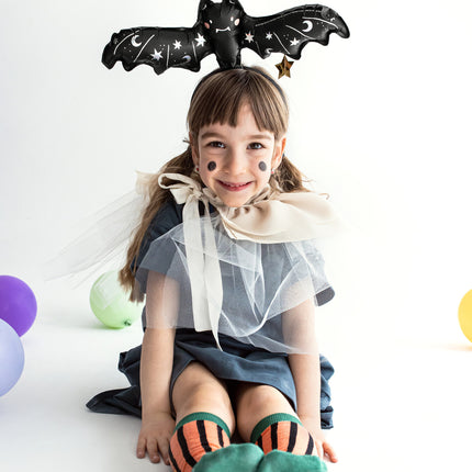 Halloween Helium Ballon Fledermaus Leer 40cm