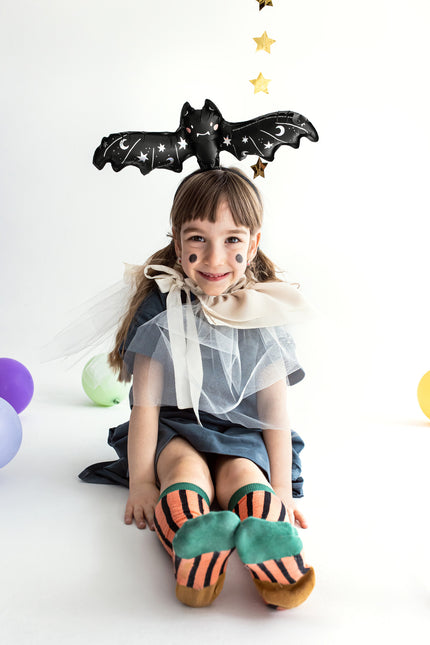 Halloween Helium Ballon Fledermaus Leer 40cm