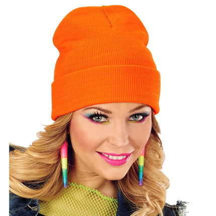 Beanie Neon Orange