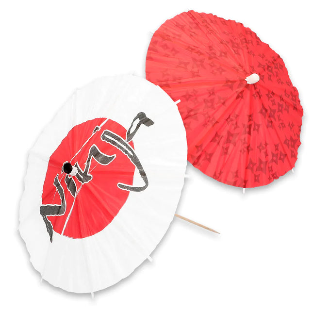 Ninja Parasol Picks 18cm