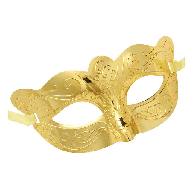 Goldene Augenmaske Metallic