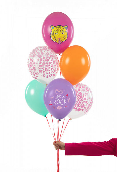 Ballons You Rock Mix 30cm 6 Stk.