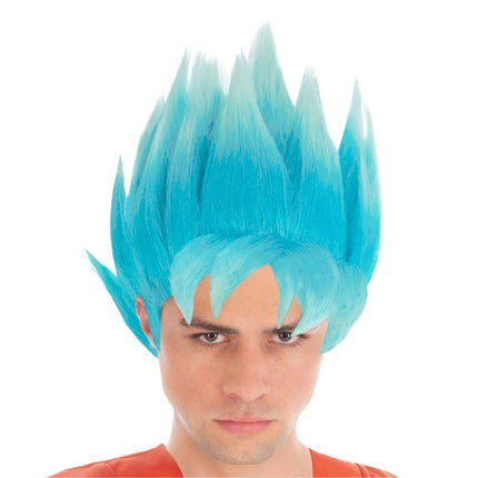 Goku Super Saiyan Perücke Blau Dragon Ball Super