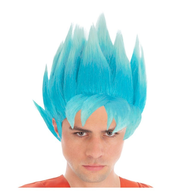 Goku Super Saiyan Perücke Blau Dragon Ball Super