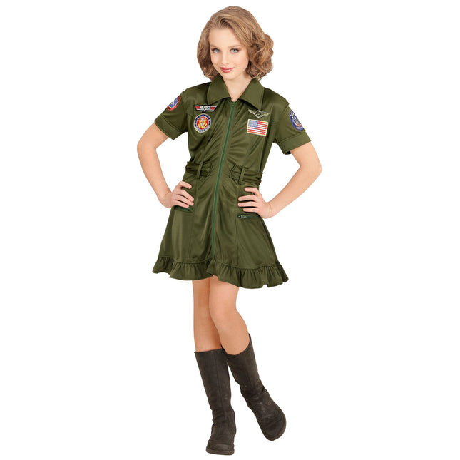 Pilot Dress Green Girl