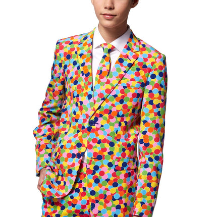 Party Konfetti Anzug Junge Teen OppoSuits