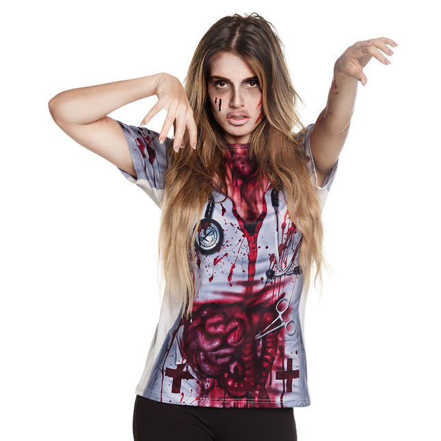 Halloween Schwester Shirt M