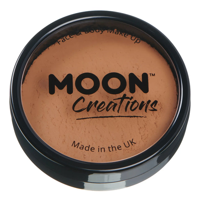 Moon Creations Pro Face Paint Cake Pots Hellbraun 36g