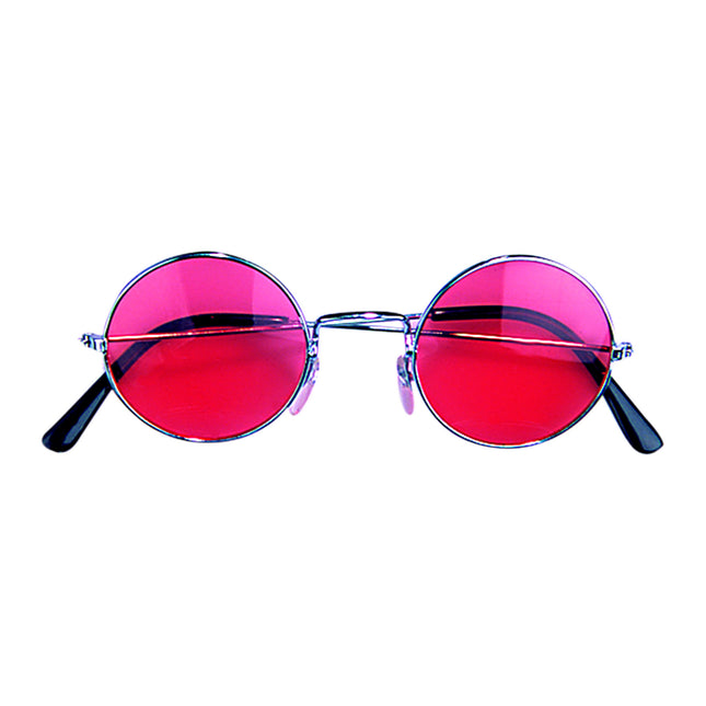 Rote Hippie-Brille