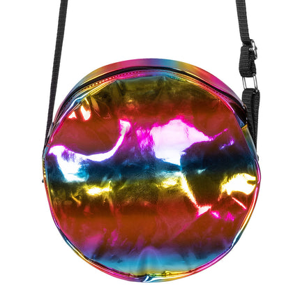 Umhängetasche Holographic Rainbow 20cm