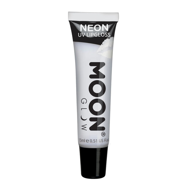 Moon Glow Neon UV Lipgloss Weiß Vanille 15ml