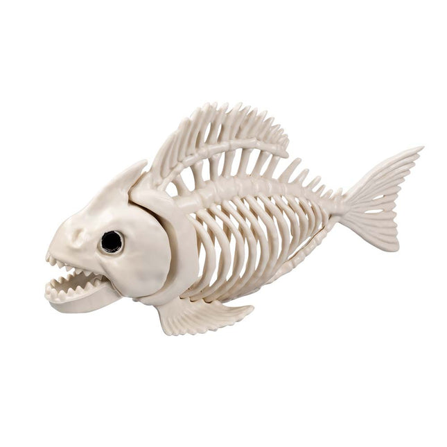 Halloween Fisch Skelett 24cm