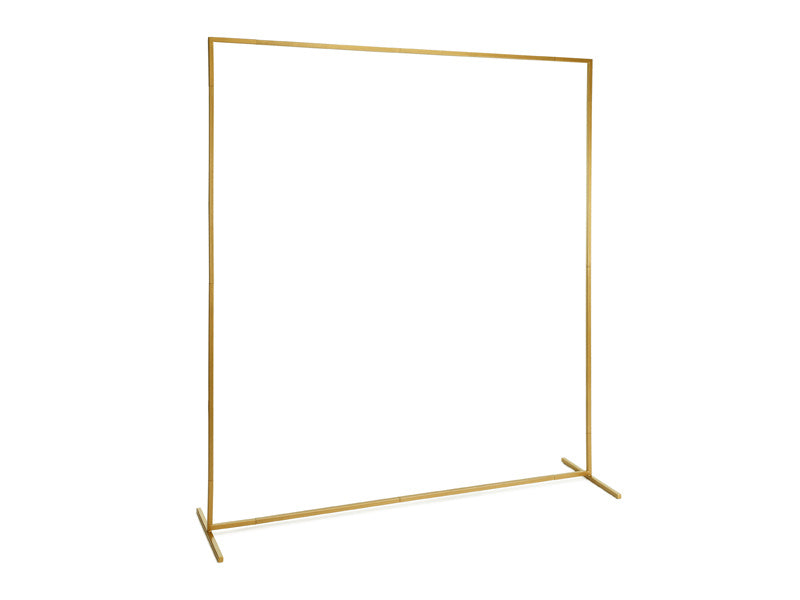 Gold Backdrop Rahmen Quadratisch 2m