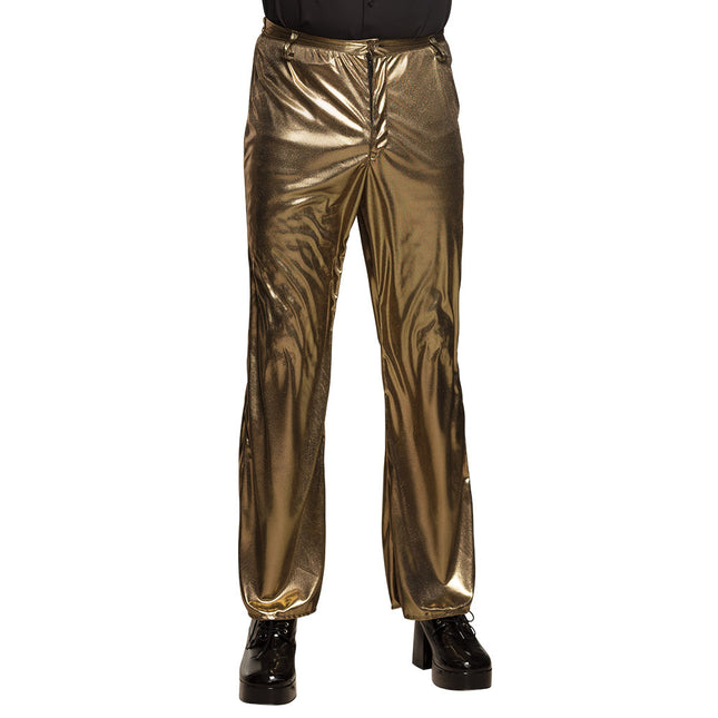 Goldene Disco-Hose M/L