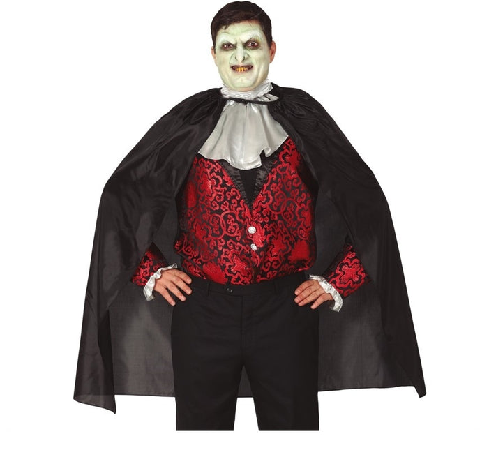 Halloween Cape Schwarz 100cm