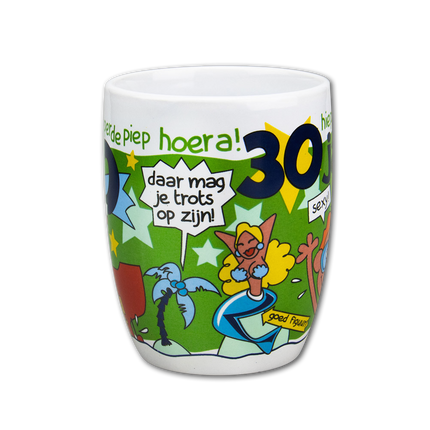 Becher 30 Jahre 12cm