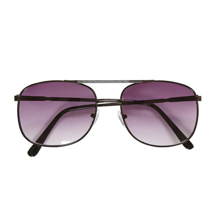 Lila Schwarze Brille