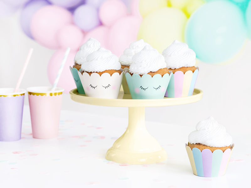 Einhorn Cupcake Förmchen 6 Stk.