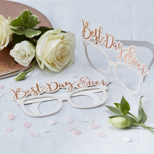 Rose Gold Brille Best Day Ever 8pcs