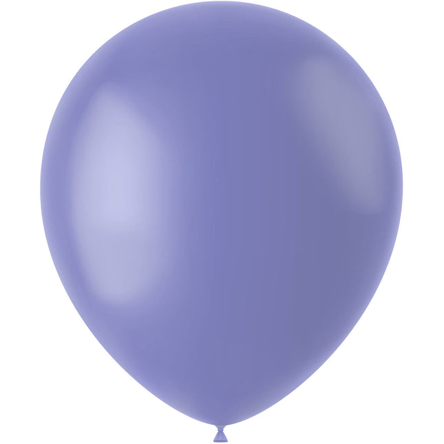 Lavendel Luftballons Kornblumenblau 33cm 100Stk