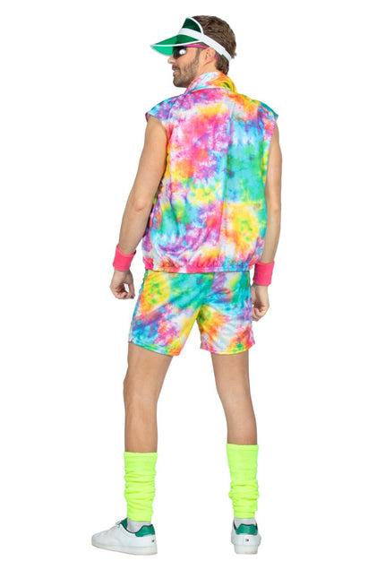 Trainingsanzug Fault Männer Aerobic Short Neon