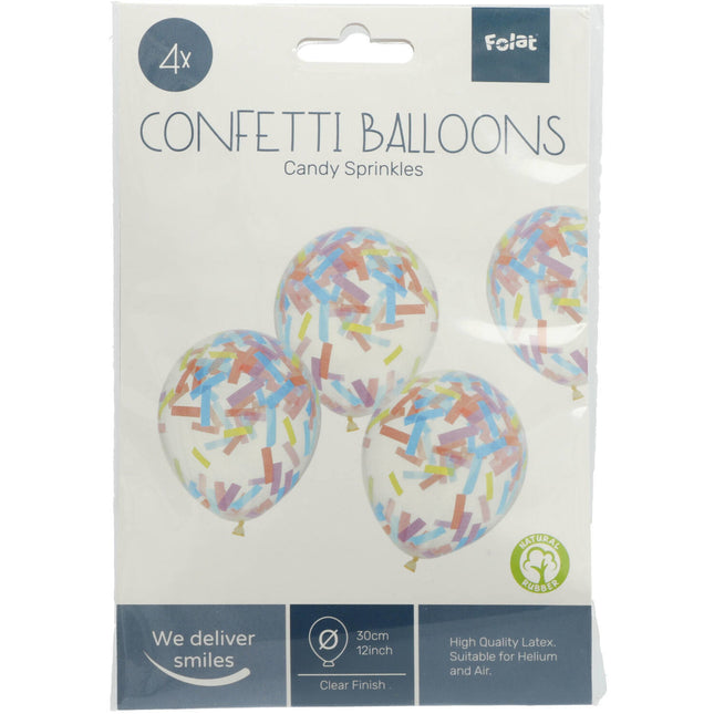 Konfetti Ballon Pastell 30cm