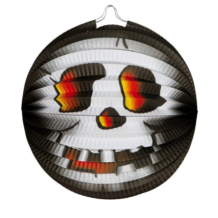 Halloween Totenkopf Lampion 26cm