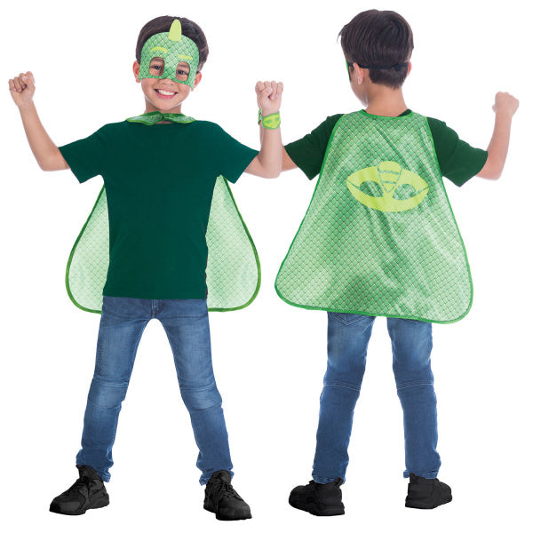 Kinderkostüm PJ Masks Gekko Cape Sett 4/8 Jahre