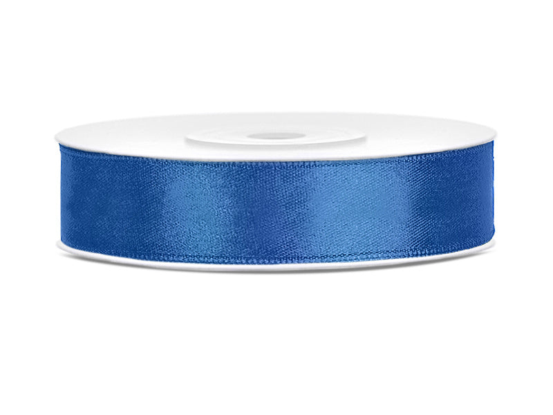 Satinband Königsblau 12mm 25m