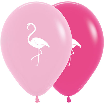 Luftballons Flamingo Mix 30cm 12 Stk.