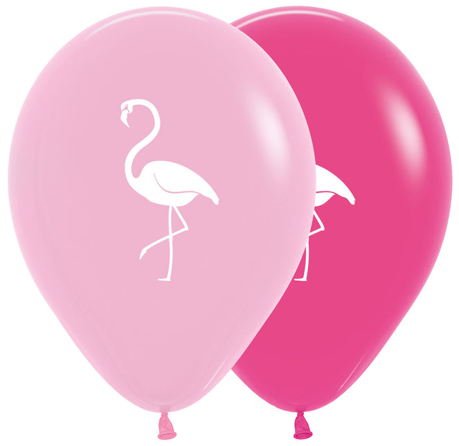 Luftballons Flamingo Mix 30cm 12 Stk.