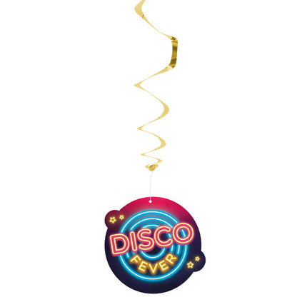 Hängende Dekoration Disco Fever 85cm 2pcs